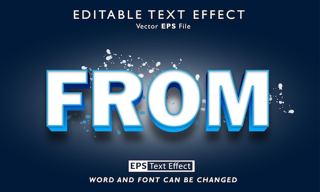 From text effect