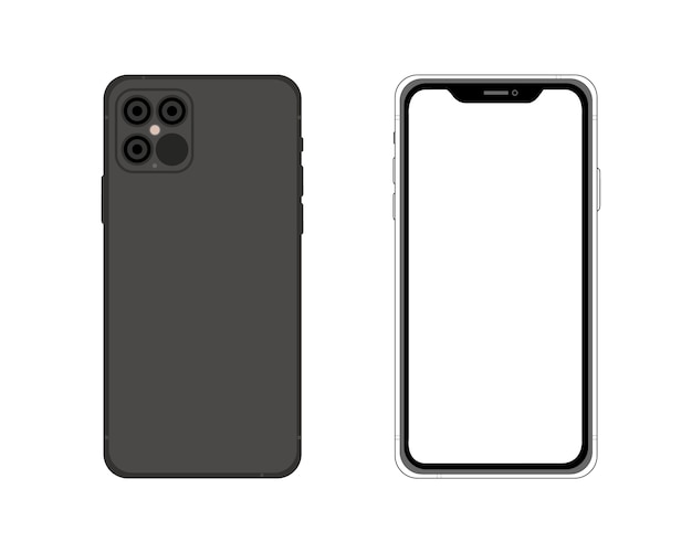 Front and back smartphone