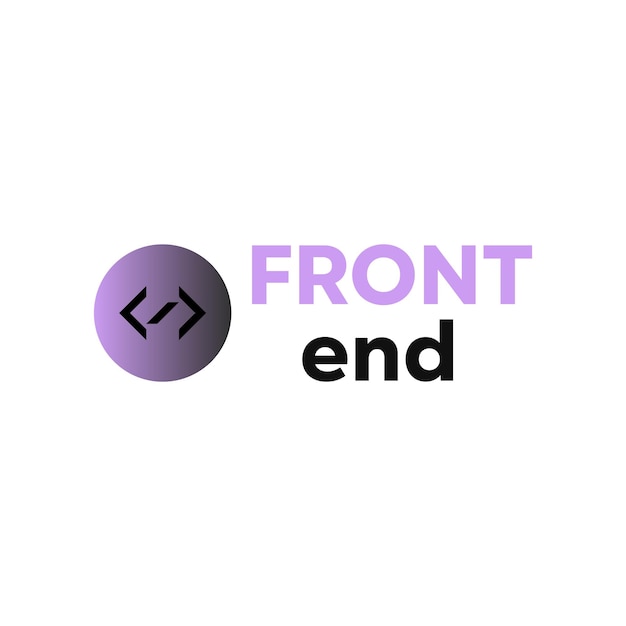 Front End logo design