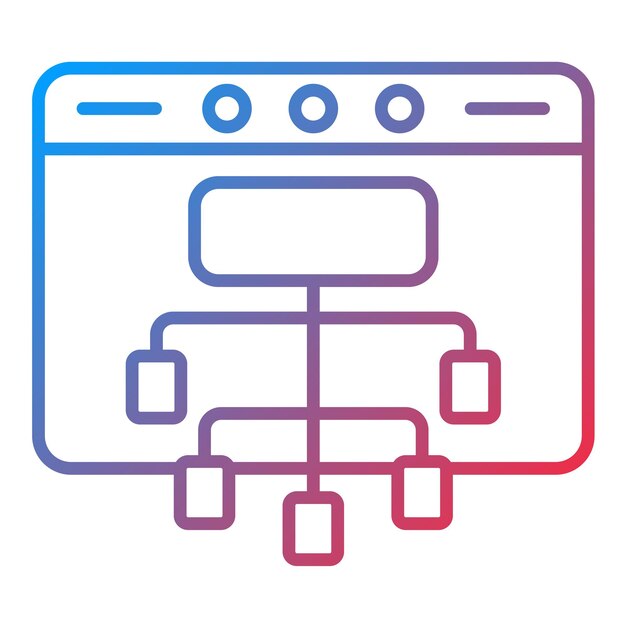 Front End Ontwikkeling icoon vector afbeelding Kan worden gebruikt voor UX en UI