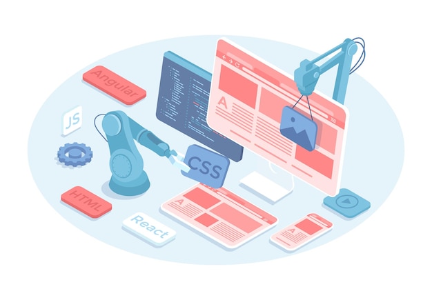 frontend development develop computer website interface frontend graphics web page programming c