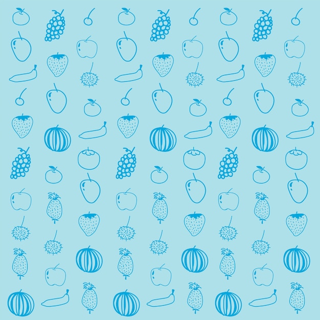 fruit background pattern