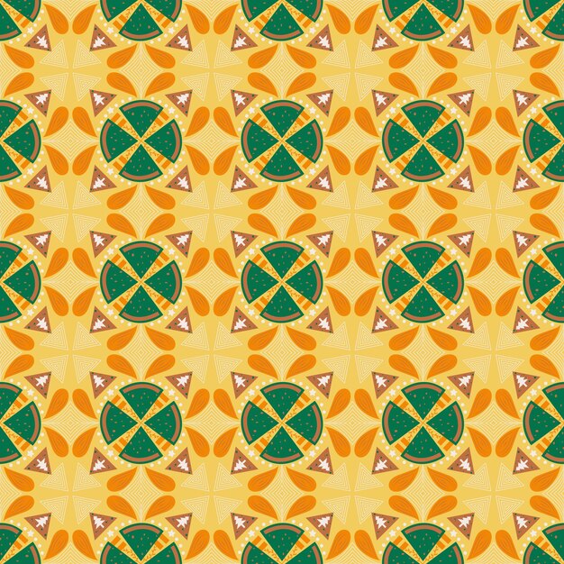 Frutta albero di natale foglie seamless pattern sfondo giardino natura pianta art