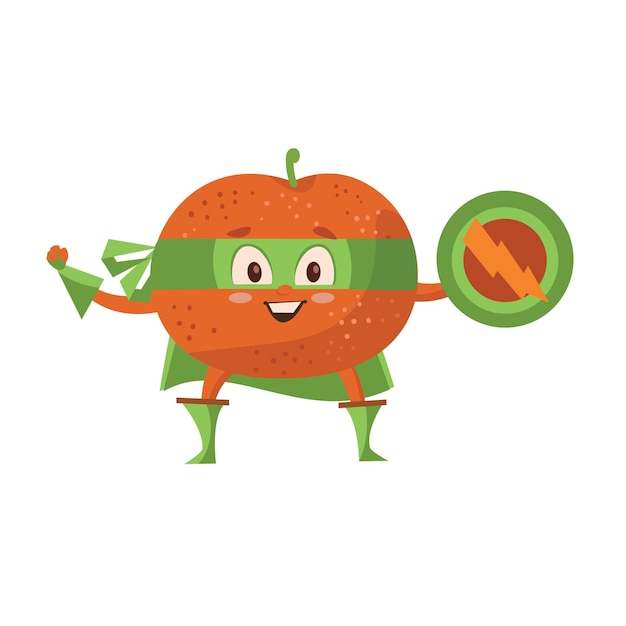 Fruit cute Characters logo