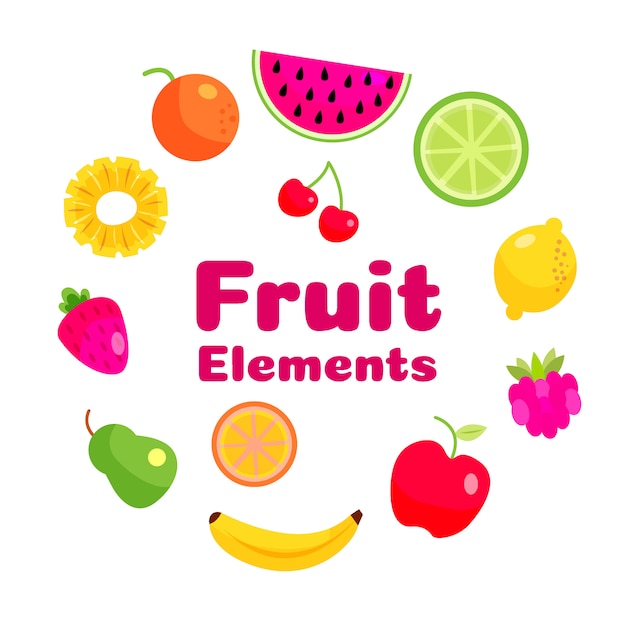 Fruit elementen