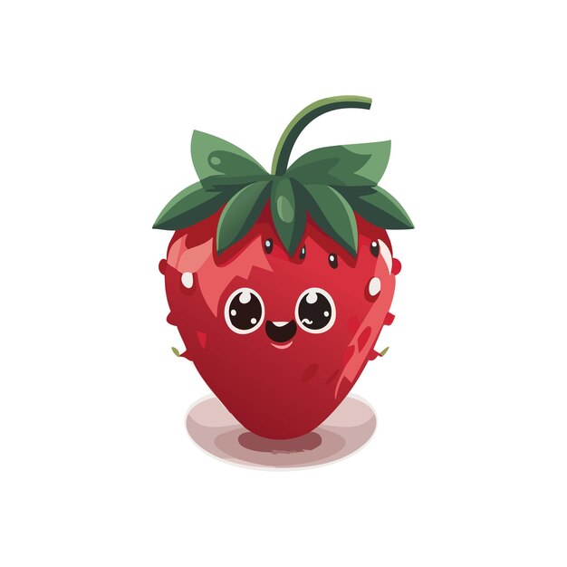 Vector fruit mascot