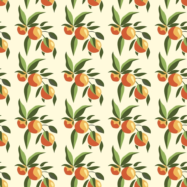 Fruit patroon en achtergrond