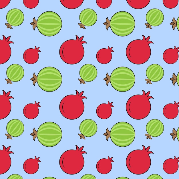 과일 패턴 7