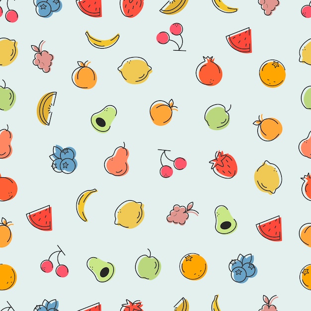 fruit pattern