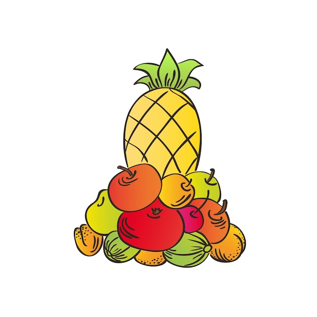 Fruit Sticker collectie