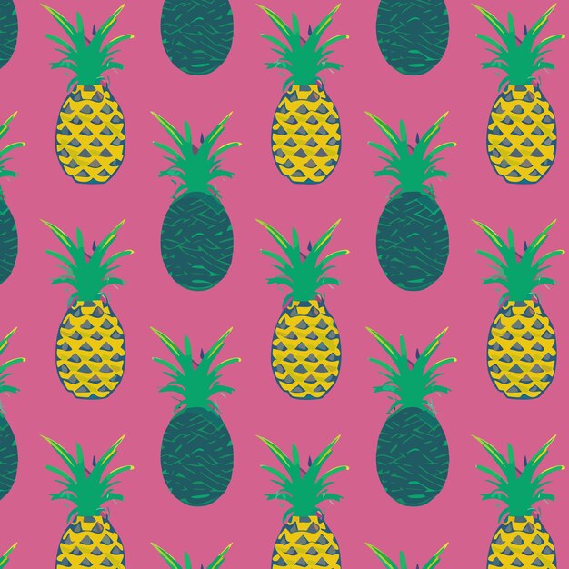 Fruit vector pattern colorful