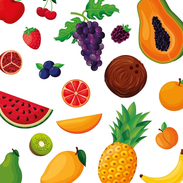 Fruits background