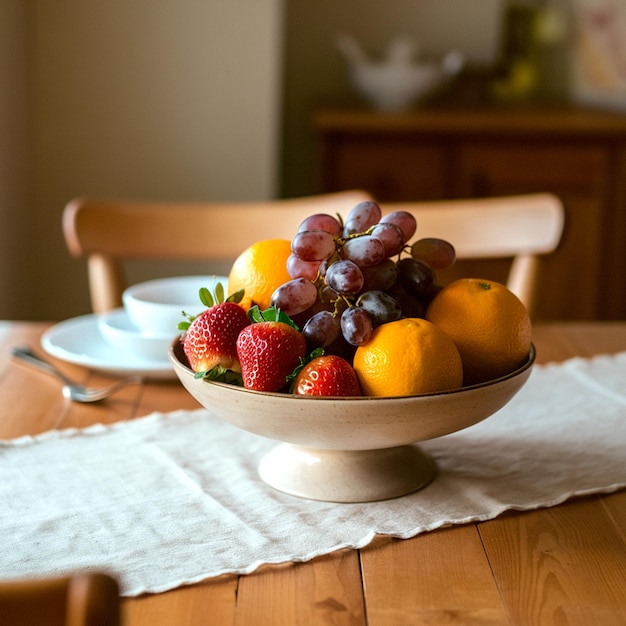 Vector fruits and berries isolated