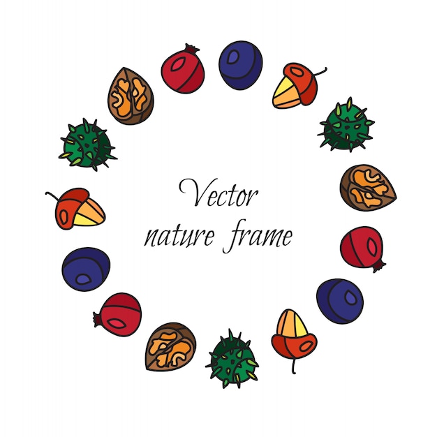 Fruits frame