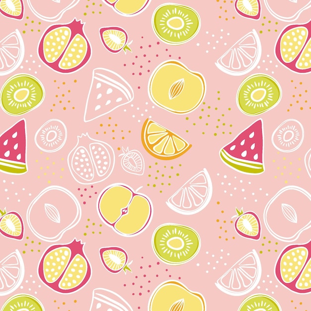 Fruits pattern theme