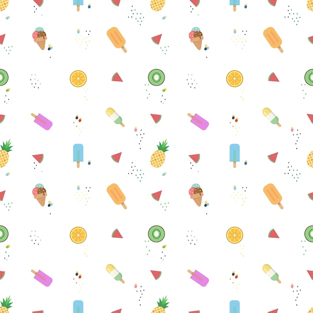 fruits seamless pattern