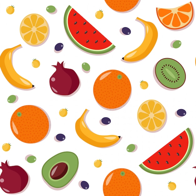 Fruits Seamless Pattern