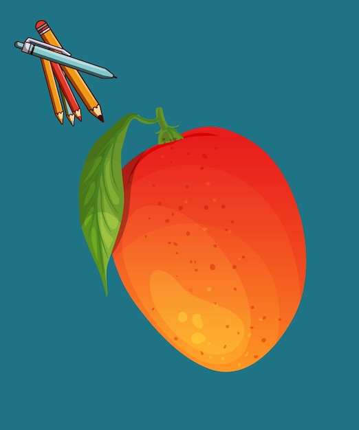 Fruits vector icon illustratie food premium vector