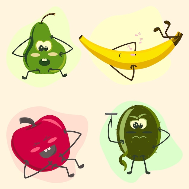 Vector fruitset