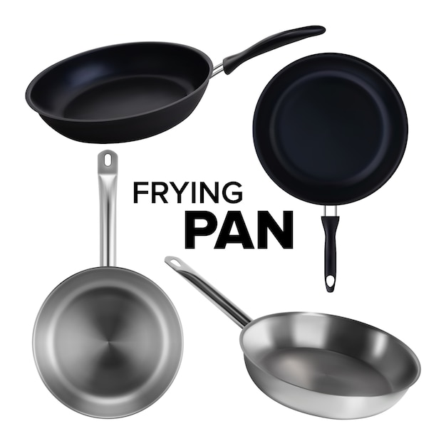 Frying Pan Kitchen Utensil Collection Set