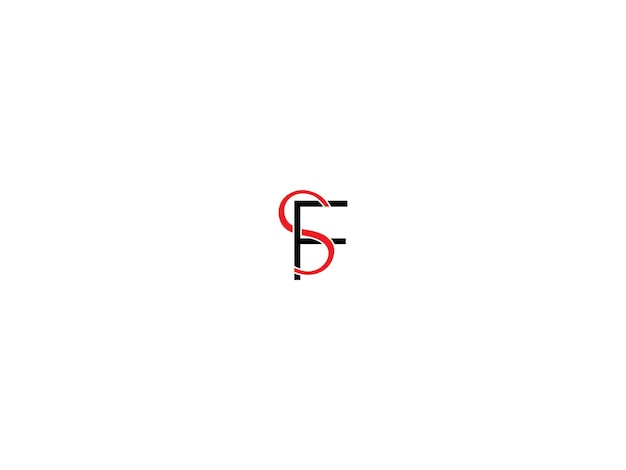 Vector fs logo design