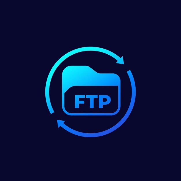 Ftp 프로토콜 아이콘을 서버  ⁇ 터로 전송