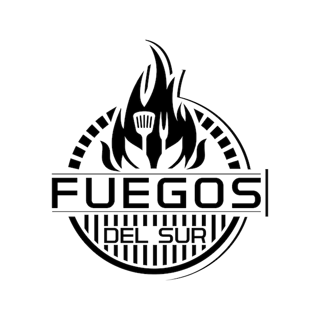 Vector fuegos-del-sur