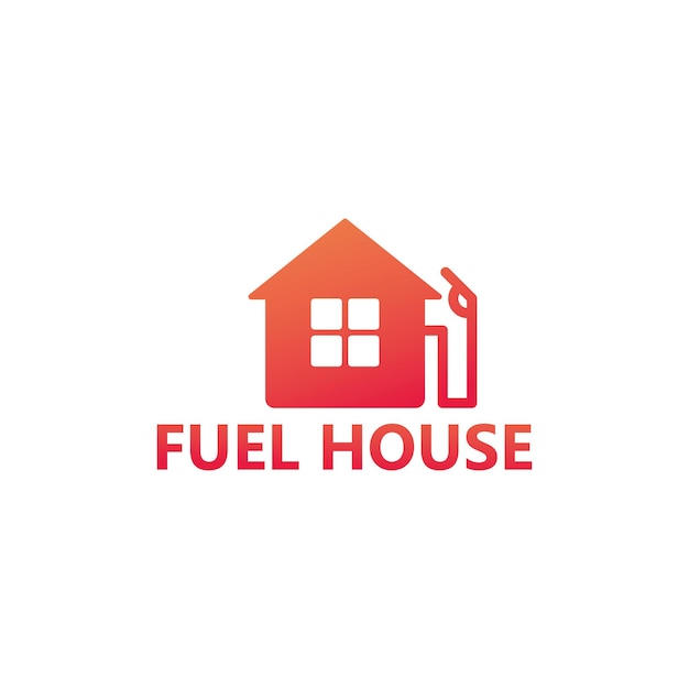 Fuel House Logo Template Design