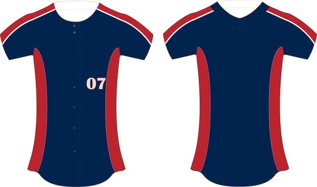 Full Button and Two Button Jersey