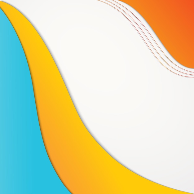 full color gradient abstract frame background