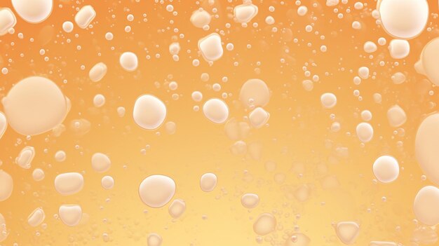 Vector a full glass of liquid with bubbles and bubbles