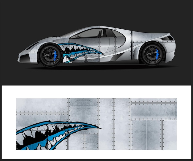 Full Vehicle Wrap Design with car wrap design