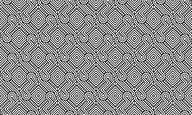 fun geometric line pattern