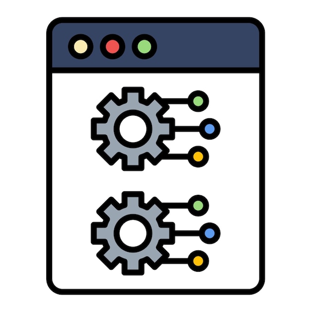 Functionality Flat Illustration