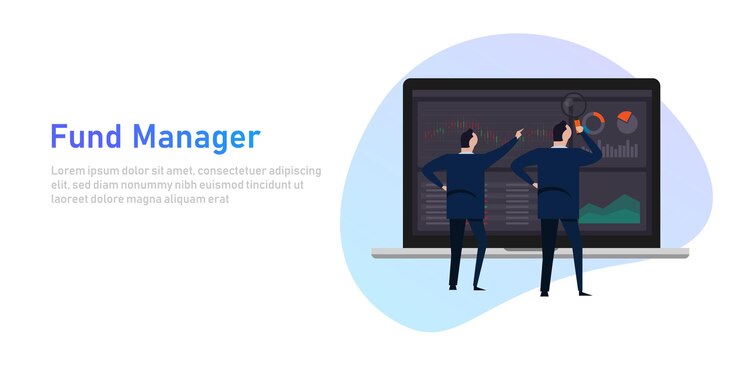 Vector fund manager employee or institution such as a bank pension fund or insurance company