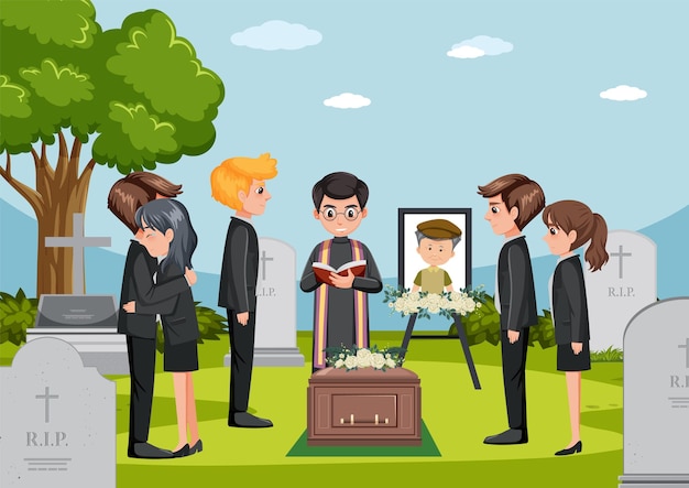 funeral ceremony in christian religion