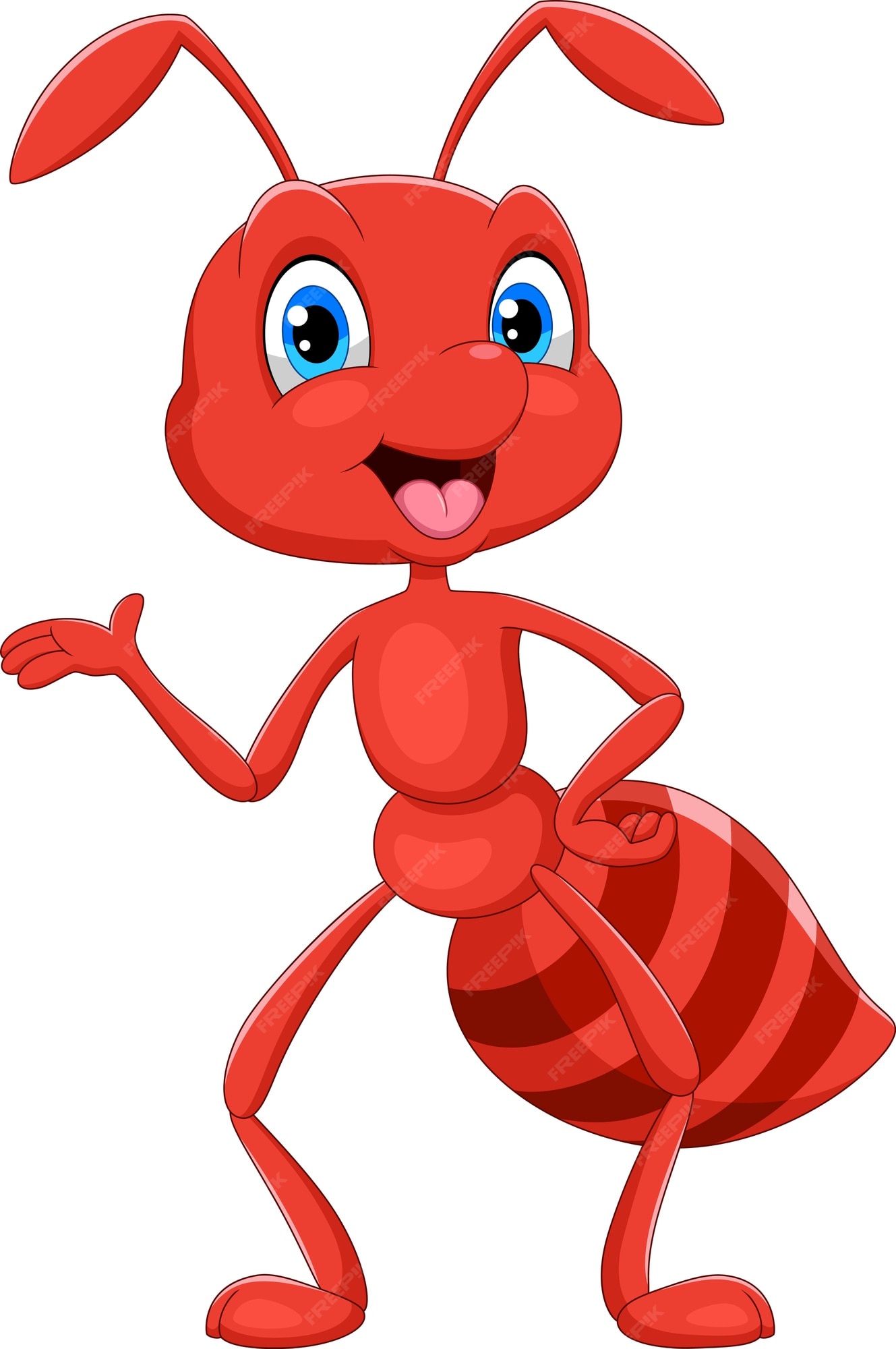 Premium Vector | Funny ant cartoon Premium Vector | Funny ant cartoon