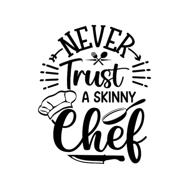 Funny apron Quotes design lettering vector