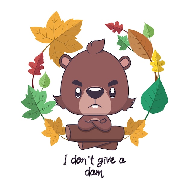 Funny beaver pun