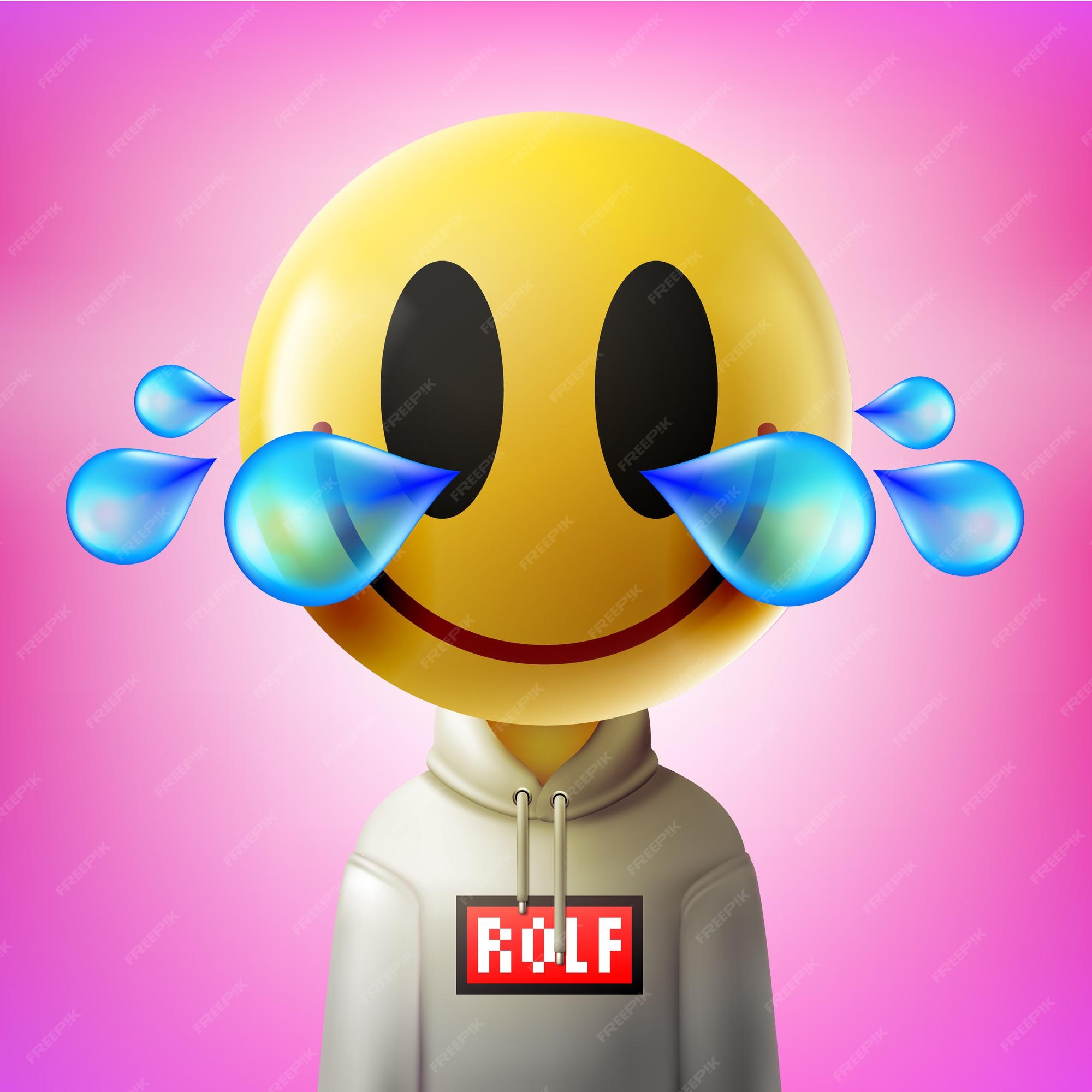 Funny laugh emoji Poster for Sale by Nature Design's