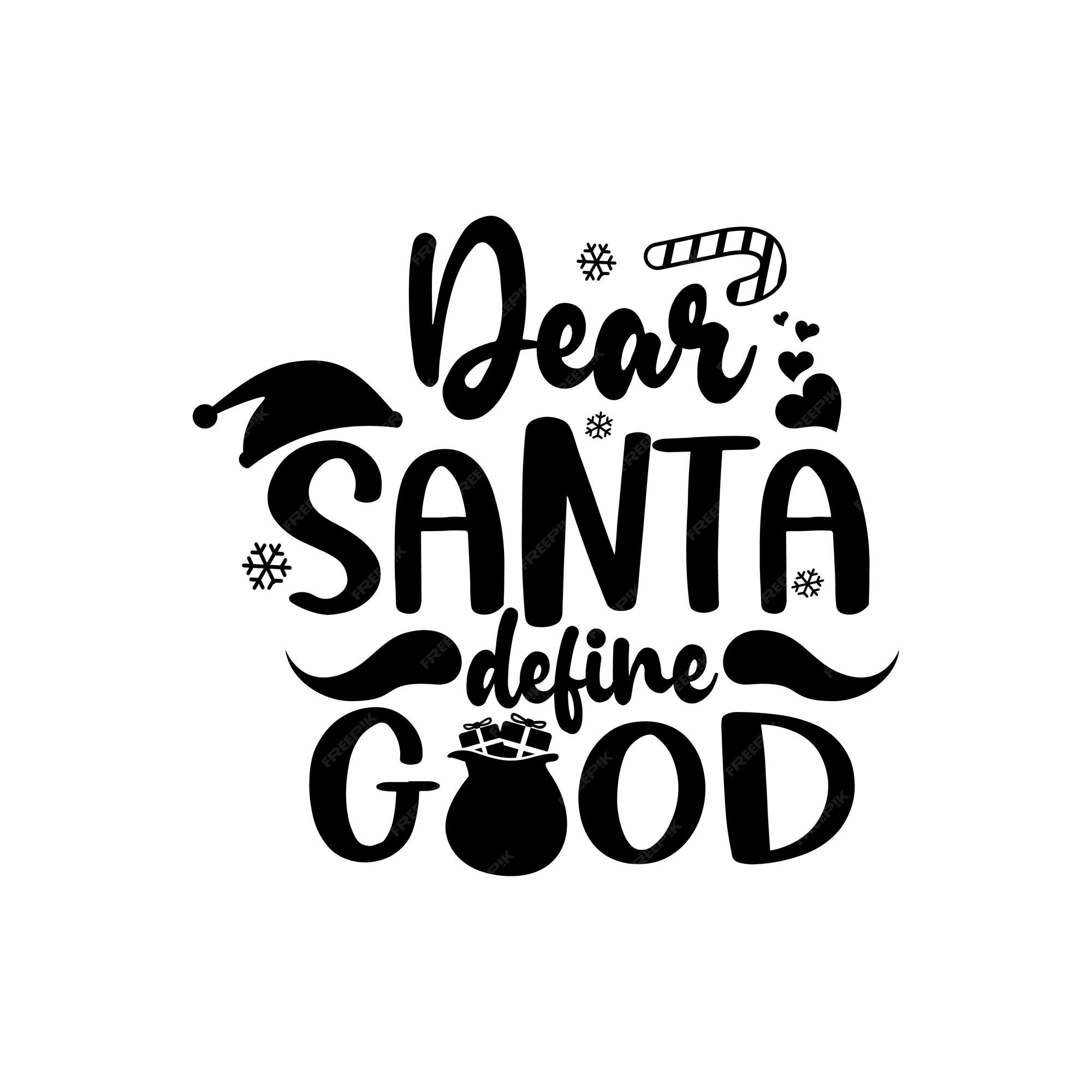 Premium Vector | Funny christmas quotes svg lettering vector Premium Vector | Funny christmas quotes svg lettering vector
