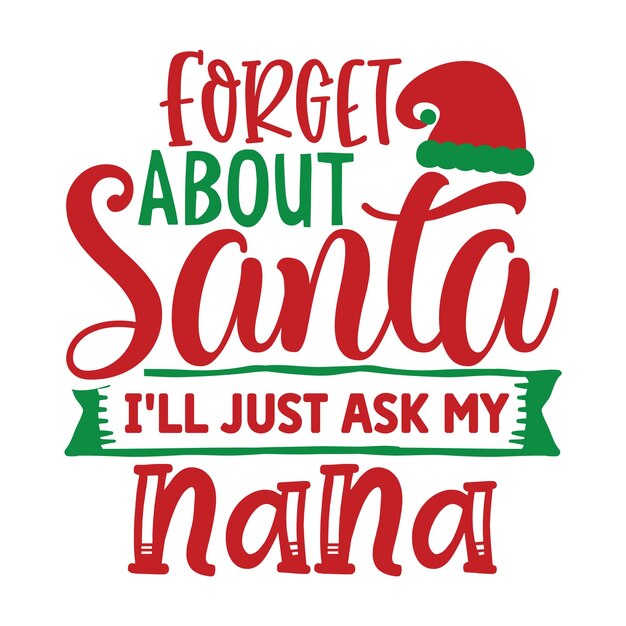 Funny Christmas SVG Design