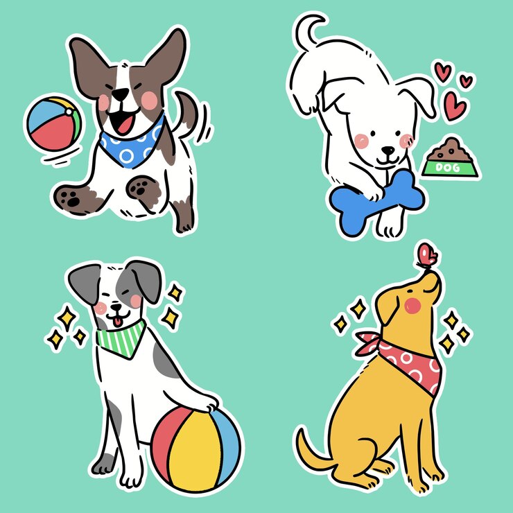 Funny Daily Life of Pet Illustration Pack Volume Four