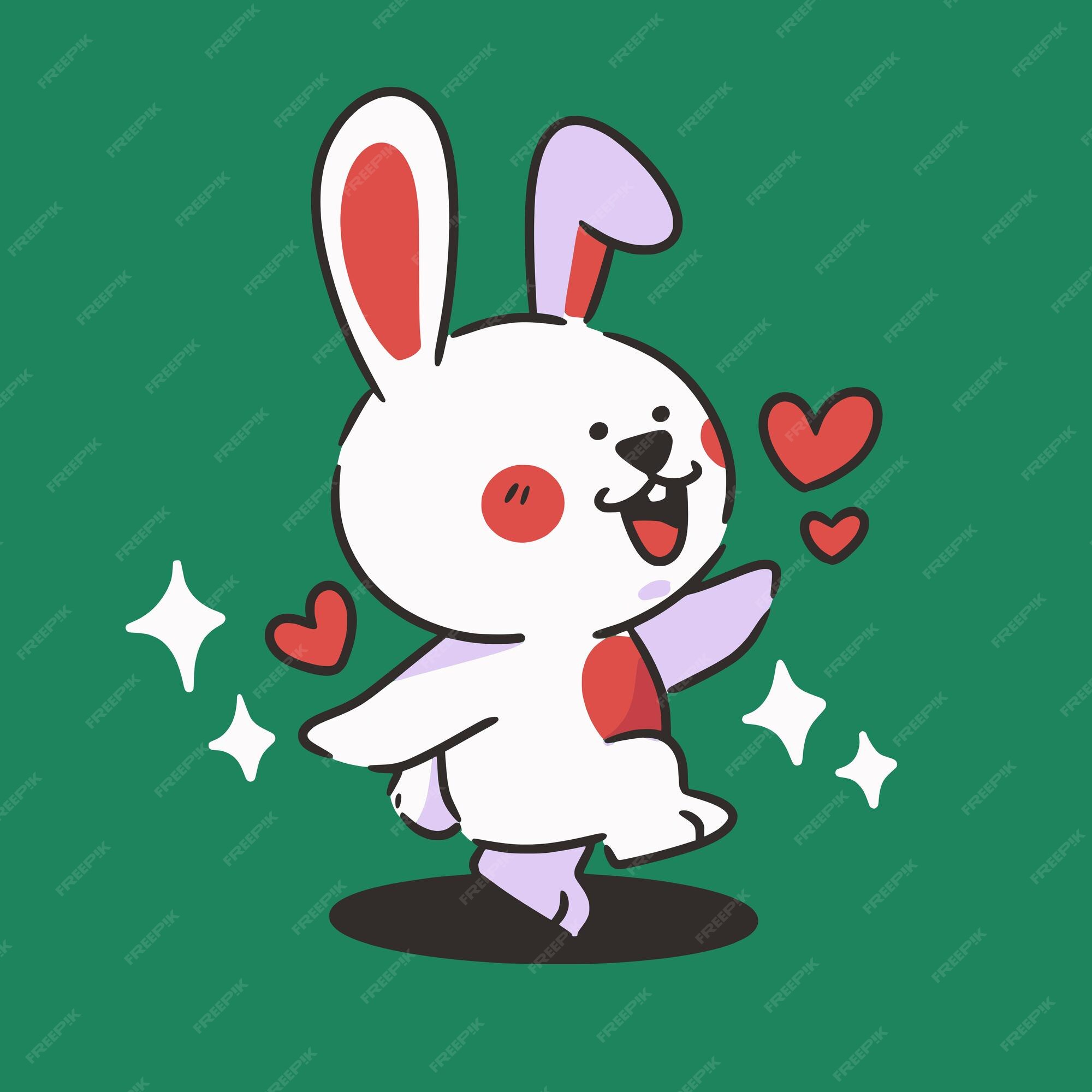 Rabbit Bunny Sticker - Rabbit Bunny Cute - Discover & Share GIFs