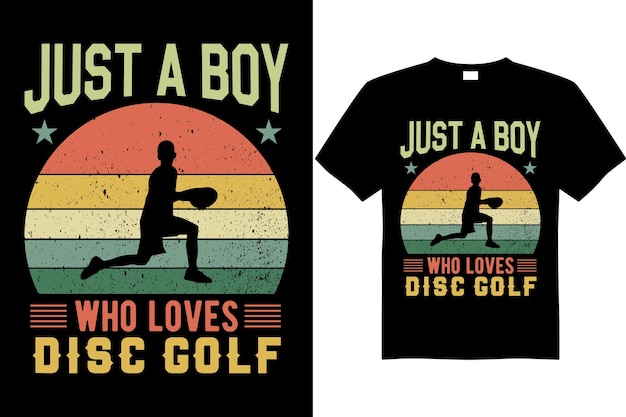 Funny Disk golf tshirt design vector file