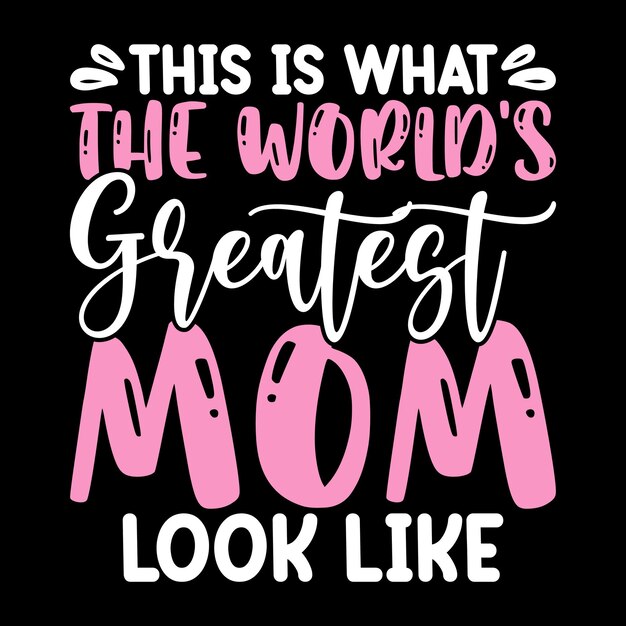 Funny Grandma Retro Vintage Mothers Day Tshirt Design