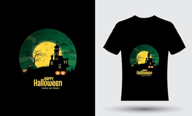 Funny Halloween Vintage and typography, happy Halloween, t-shirt design 09