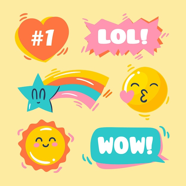 Funny lol sticker pack