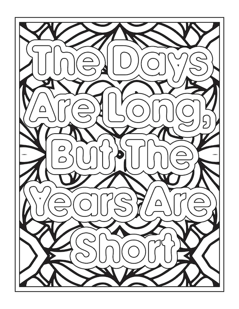 Funny Mom Quotes Coloring Page For kdp