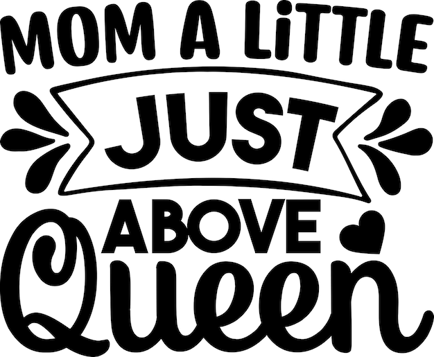 Funny Mom SVG Design